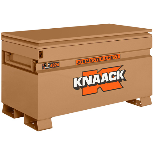 Model 4824 Jobsite Chest with Padlock, 48" x 24" x 28-1/2", Steel, Tan Ottawa Fastener Supply