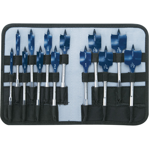 Daredevil&reg; Spade Bit Set, 13 Pieces Ottawa Fastener Supply