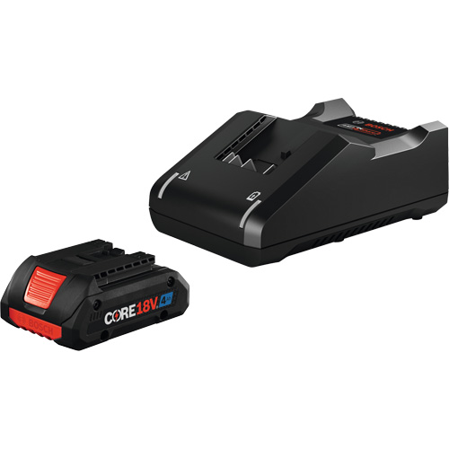 Trousse de d&eacute;part avec batterie et chargeur Advanced Power CORE18V 4 Ah, 18 V, Lithium-ion Ottawa Fastener Supply