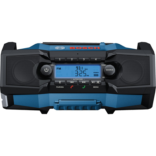 Radio de chantier compacte avec Bluetooth 5.0, Lithium-ion, 18 V Ottawa Fastener Supply