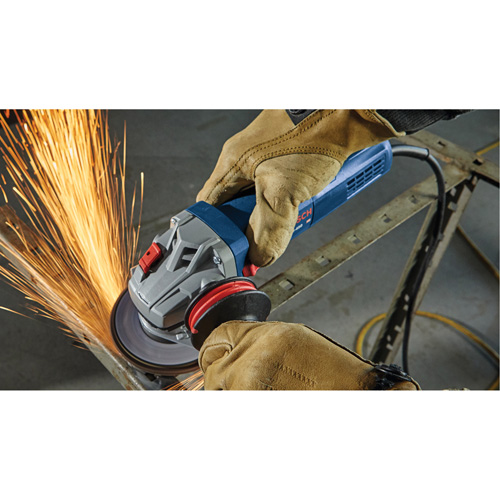 Ergonomic Angle Grinder, 4-1/2", 120 V, 10 A, 11000 RPM Ottawa Fastener Supply