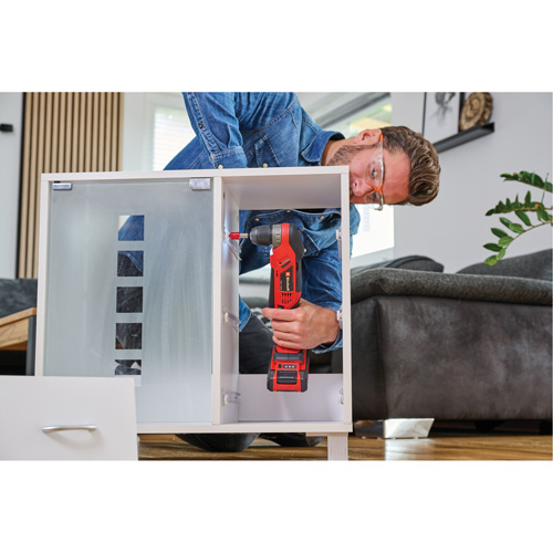 Perceuse-visseuse angulaire sans fil (outil seulement), 18 V, Mandrin 3/8", Lithium-ion Ottawa Fastener Supply