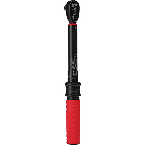 Cl&eacute; dynamom&eacute;trique, &agrave; cliquer, Entraînement 3/8" carr&eacute;, 5,6 - 28,2 Nm/50 - 250 lb-po Ottawa Fastener Supply