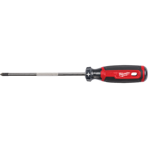 Phillips Screwdriver, #2, 10-3/5" L, Cushion Grip Handle Ottawa Fastener Supply