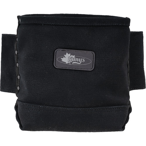 Phantom Collection Nut & Bolt Bag with 2 Sleeves, Canvas, 3 Pockets, Black Ottawa Fastener Supply