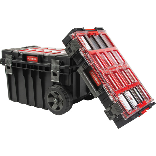 2-Piece Arx&reg; Rolling Tool Chest Set, 23-4/5" x 16" x 20-3/5", Black Ottawa Fastener Supply