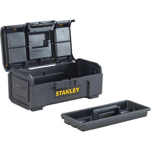 Toolbox, 16" W x Black/Yellow Ottawa Fastener Supply