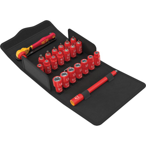 Jeu de cl&eacute; &agrave; cliquet SA VDE 1 Zyklop isolant avec levier dinversion Ottawa Fastener Supply