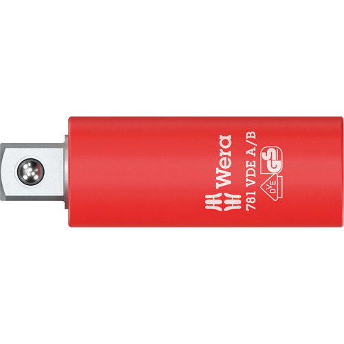 Adaptateur isol&eacute; VDE A/B, Prise 1/4", Douille 3/8", 2,78" lo, Sph&eacute;rique Ottawa Fastener Supply