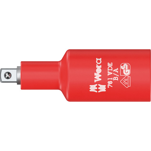 B/A VDE Insulated Connector, 3/8" Drive, 1/4" Socket, 2.59" L, Ball Ottawa Fastener Supply