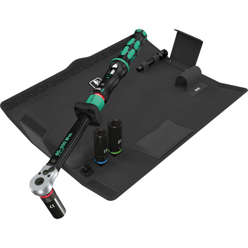 Ensemble cl&eacute; dynamom&eacute;trique Click-Torque Lock C 3 jeu 1 pour changement de roue, 6 Mcx, Prise de 1/2", Profond Ottawa Fastener Supply