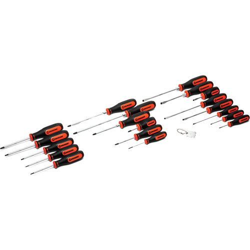 Dual Material Screwdriver Set, 20 Pcs. Ottawa Fastener Supply