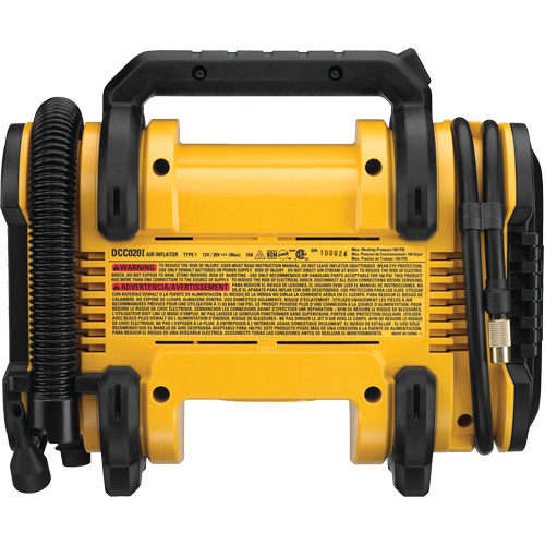 20V MAX Corded/Cordless Air Inflator (Tool Only), Electric Ottawa Fastener Supply