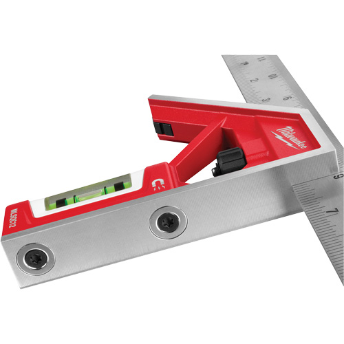 &eacute;querre magn&eacute;tique combin&eacute;, 12" lo, Acier inoxydable, Ordinaire Ottawa Fastener Supply