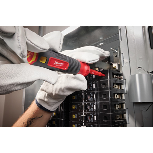 2-in-1 1000V Insulated Flip Shank Multi-Bit Screwdriver, 8-4/5" L, Cushion Grip Handle Ottawa Fastener Supply