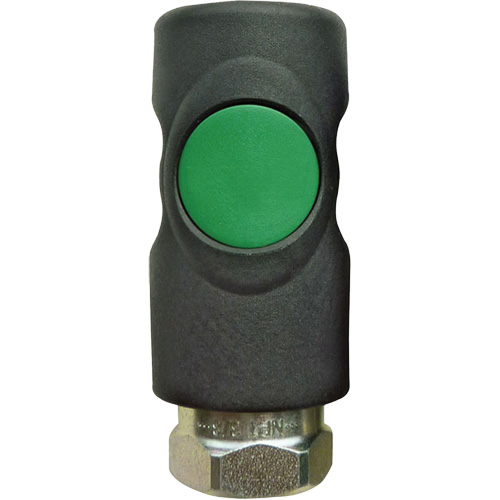 TOPQUIK S1 Ultraflo 7.8 mm Quick Coupler, Polyester Composite/Stainless Steel, 1/4", Female NPT, 174 PSI Ottawa Fastener Supply