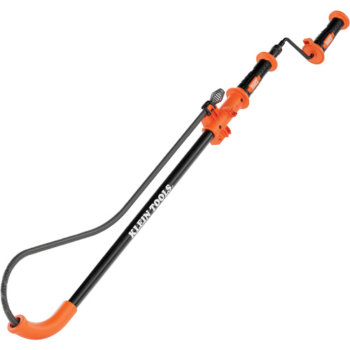 Steel Toilet Auger, Manual, 3' Cable Length, 1/2" Cable Diameter Ottawa Fastener Supply