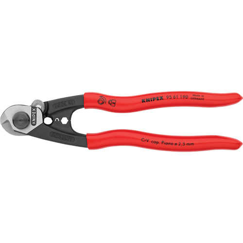 Cisaille pour c&acirc;bles m&eacute;talliques, 7-1/2" Ottawa Fastener Supply