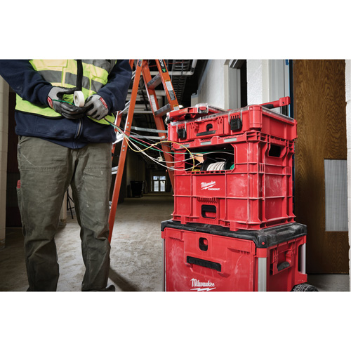 Bac distributeur de fils XL PACKOUT, 15-3/4" x 18-5/8" x 15", Noir/Rouge Ottawa Fastener Supply