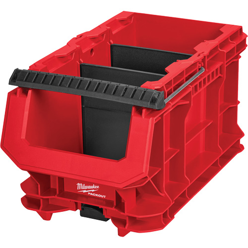Bac compact PACKOUT, 15-1/2" x 9-1/2" x 8-3/4", Noir/Rouge Ottawa Fastener Supply