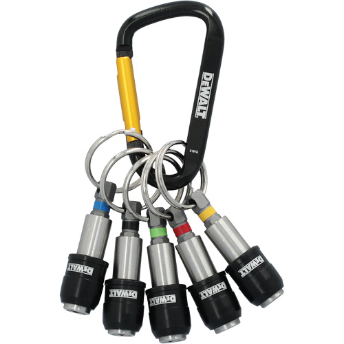 Jeu de porte-embouts avec anneau porte-cl&eacute;s 5 morceaux Ottawa Fastener Supply