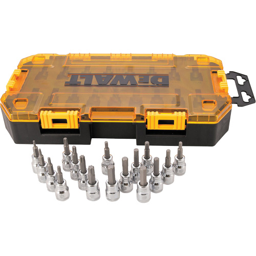 Jeu de douilles &agrave; embout avec DirectTorque, Prise 3/8", 17 mr Ottawa Fastener Supply