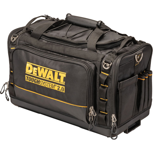 Sac &agrave; outils de chantier ToughSystem 2.0 r&eacute;sistant &agrave; la salet&eacute;, 1680 Denier, 50 pochettes, Noir/Jaune Ottawa Fastener Supply
