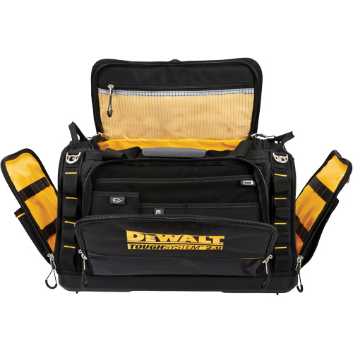 Sac &agrave; outils de chantier ToughSystem 2.0 r&eacute;sistant &agrave; la salet&eacute;, 1680 Denier, 50 pochettes, Noir/Jaune Ottawa Fastener Supply