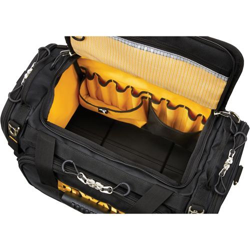 Sac &agrave; outils de chantier ToughSystem 2.0 r&eacute;sistant &agrave; la salet&eacute;, 1680 Denier, 50 pochettes, Noir/Jaune Ottawa Fastener Supply