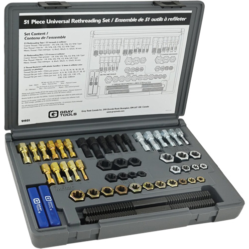 Jeu universel de refiletage, 51 Morcea Ottawa Fastener Supply