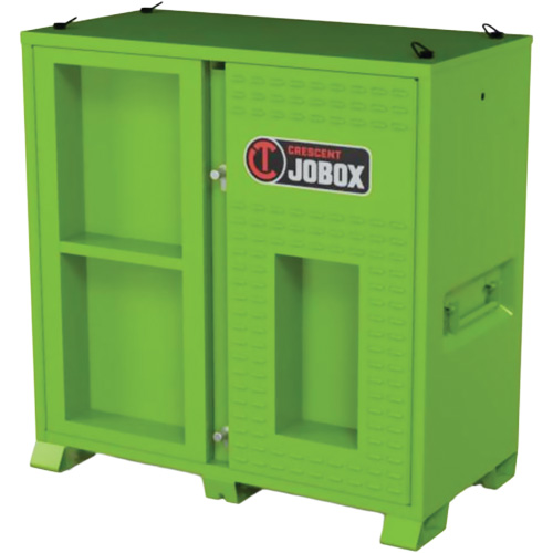 Ventilated Onsite PPE Storage Cabinet, Steel, High-Visibility Lime Green Ottawa Fastener Supply