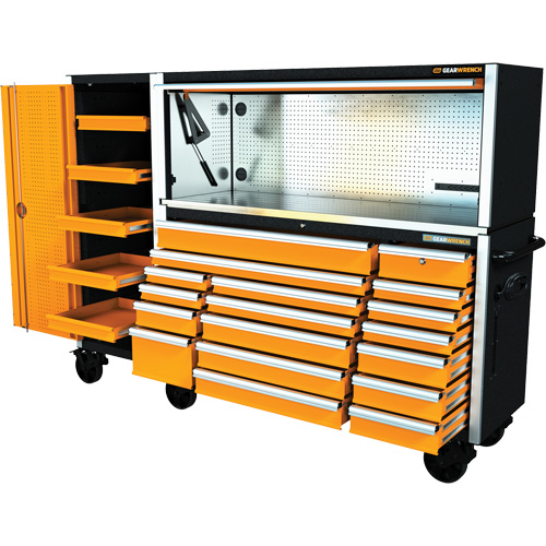MEGAMOD Mechanics Tool Set in Premium Modular Foam Trays with Tool Storage & Shop Equipment, 1629 Pieces Ottawa Fastener Supply