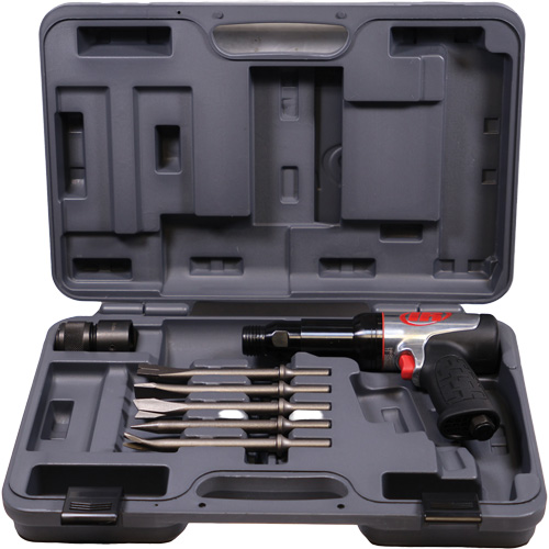 Marteau pneumatique robuste avec burins, 21,8 pi³/min, 1/4" NPT, 2600 coups/min, 3/4" x 3-3/4" (19,05 mm x 95,25 mm) Ottawa Fastener Supply
