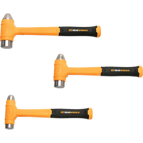 Jeu de marteaux &agrave; panne ronde anti-rebond, 3 morcea Ottawa Fastener Supply