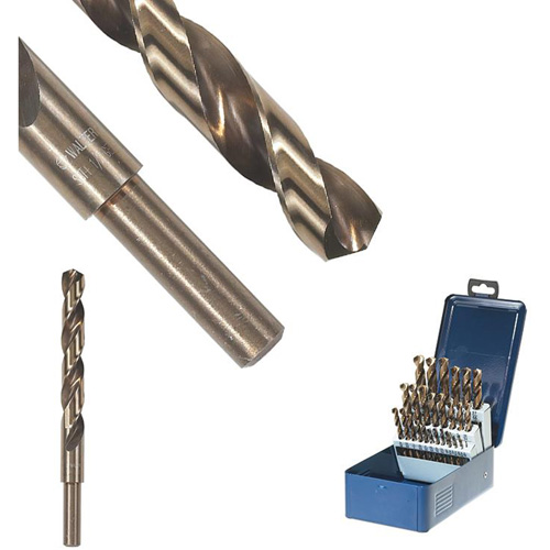SST+ Reduced Shank Drill Bit, 17/32", High Speed Steel, 4-13/16" Flute, 135° Point Ottawa Fastener Supply