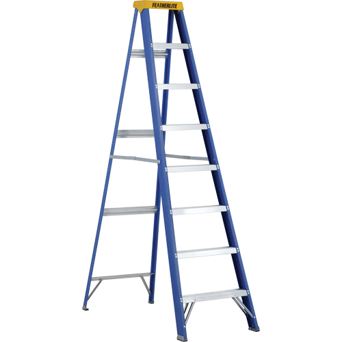 Industrial Duty Stepladders (6300 Series), 8', Fibreglass, 250 lbs. Capacity, Type 1 Ottawa Fastener Supply