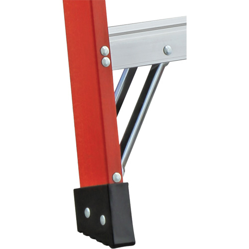 6600 AA Series Industrial Extra Heavy-Duty 2-Way Stepladders, Fibreglass, 375 lbs. Capacity, 4' Ottawa Fastener Supply