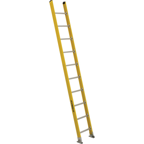 Industrial Extra Heavy-Duty Straight Ladders (5600 Series), 10', Fibreglass, 375 lbs., CSA Grade 1AA Ottawa Fastener Supply