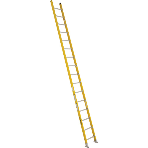 Industrial Extra Heavy-Duty Straight Ladders (5600 Series), 16', Fibreglass, 375 lbs., CSA Grade 1AA Ottawa Fastener Supply