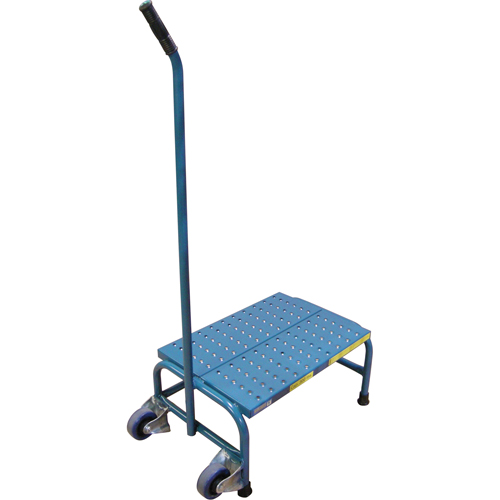 Escabeaux roulants Tilt-N-Roll, 1 marche(s), 16" l x 29" la x 12" h, Capacit&eacute; 300 lb Ottawa Fastener Supply