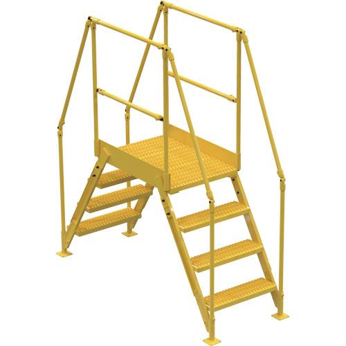 Crossover Ladder, 79 " Overall Span, 40" H x 36" D, 24" Step Width Ottawa Fastener Supply