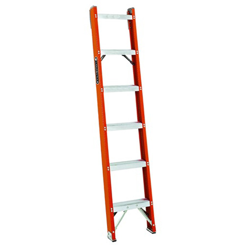 FH1000 Series Industrial Heavy-Duty Shelf Ladders, 6', Fibreglass, 300 lbs., CSA Grade 1A Ottawa Fastener Supply
