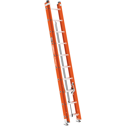 BuildMan&reg; Extension Ladder, 300 lbs. Cap., 20' H, Grade 1A Ottawa Fastener Supply