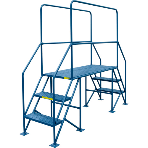 Crossover Ladder, 35-1/2" Overall Span, 31-1/2" H x 22" D, 22" Step Width Ottawa Fastener Supply