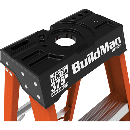 Step Ladder, 6', Fibreglass, 375 lbs. Capacity, Type 1AA Ottawa Fastener Supply