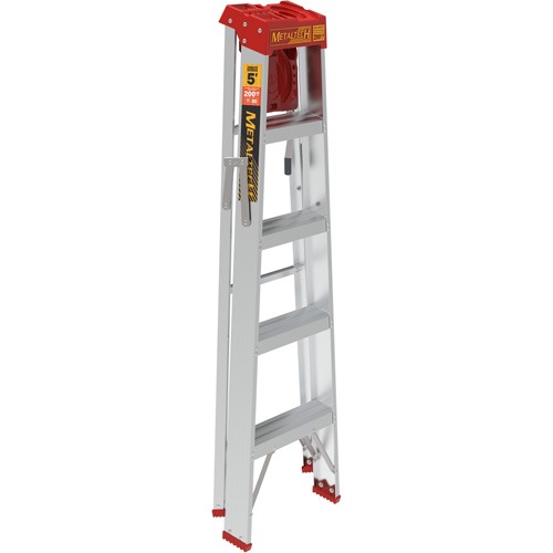 Step Ladder with Paint Tray, 5', Aluminum, 200 lbs. Capacity, Type 3 Ottawa Fastener Supply