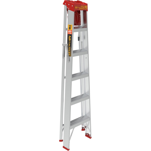 Step Ladder with Paint Tray, 6', Aluminum, 200 lbs. Capacity, Type 3 Ottawa Fastener Supply