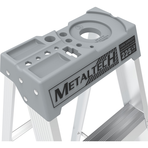 Escabeau avec plateau &agrave; peinture, 10', Aluminium, Capacit&eacute; 225 lb, Type 2 Ottawa Fastener Supply