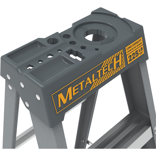 Step Ladder with Paint Tray, 6', Fibreglass, 225 lbs. Capacity, Type 2 Ottawa Fastener Supply