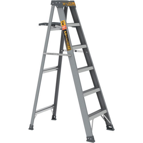 Step Ladder with Paint Tray, 6', Fibreglass, 225 lbs. Capacity, Type 2 Ottawa Fastener Supply